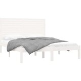  Za krevet od masivne borovine bijeli 120 x 200 cm | shoptok.hr