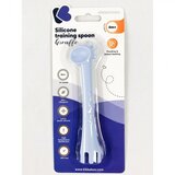 Kikka Boo silikonska kašičica giraffe blue ( KKB40082 )