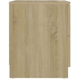  Nočna omarica sonoma hrast 40x40x50 cm iverna plošča, (20624248) | Shoptok.si