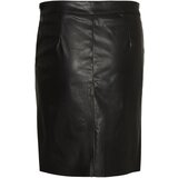 Vero Moda VMOLYMPIA HW SHORT PL SKIRT NOOS Crna | shoptok.hr
