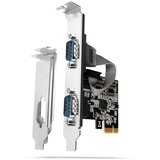 Axagon pcea-psn pcie adapter z 2x serijskimi vrati - asix a, (21408092) | Shoptok.si