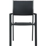  9-dijelni vrtni blagovaonski set crni | shoptok.hr