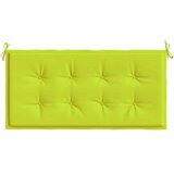  Blazina za vrtno klop svetlo zelena 120x50x4 cm oxford tkanina, (20657380) | Shoptok.si