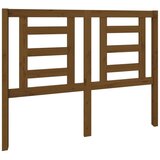  Posteljno vzglavje medeno rjavo 126x4x100 cm trdna borovina, (20645431) | Shoptok.si