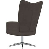  Stolica za opuštanje tamnosiva baršunasta | shoptok.hr