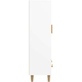  Visoka omarica bela 70x31x115 cm inženirski les, (20600700) | Shoptok.si