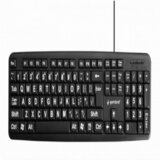 Gembird Tastatura GEMBIRD sa velikim slovima, KB-US-103, Standard keyboard, USB, US layout, black | Eponuda.ba