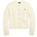 Polo Ralph Lauren Pletena jopa kremna Cene