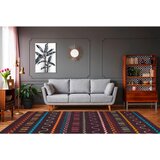 Kayoom RAVNO TKANA PREPROGA 140/200 cm taftano večbarvno, vijolična | Shoptok.si