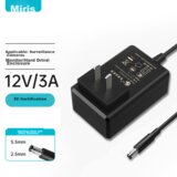  Mryc Adapter za napajanje, 12V3A, 5.5×2.1/2.5mm Cene