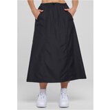 Urban Classics Women's Ripstop Parachute Midi Skirt Black | Shoptok.si