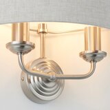  Endon 94403 - Zidna svetiljka HIGHCLERE 2xE14/40W/230V siva/mat hrom | Eponuda.com