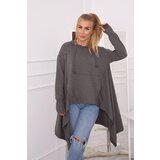 Kesi Blouse flared at the bottom graphite | shoptok.hr