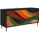  ormar BONN 102 x 33 x 51 cm Crni hrast Konstruirano drvo | shoptok.hr