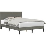  Krevetna konstrukcija Svjetlosiva 120 x 200 cm Kordura tekstil | shoptok.hr