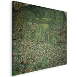  Slika - Gustav Klimt – Gartenlandschaft mit Bergkuppe 60x60 Na talijanskom platnu | shoptok.hr