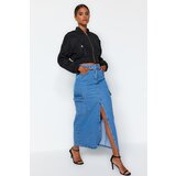 Trendyol Skirt - Blue - Maxi Cijene