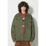 Stan Ray Traper jakna COVERALL JACKET (UNLINED) za muškarce, boja: zelena, za prijelazno razdoblje, AW2311609