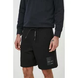 Armani Exchange Kratke hlače moški, črna barva