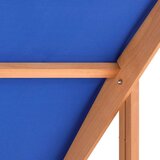 vidaXL Pješčanik od jelovine s krovom 112 x 112 x 112 cm | shoptok.hr