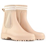 primohurt Beige women's Wellington boots with an elastic sock upper | shoptok.hr