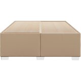  Okvir za krevet boja cappuccina 140x190 cm od umjetne kože | shoptok.hr