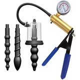 SuperLove Anal Pleasure Premium Rosebud Pump with Metal Pistol | Shoptok.si