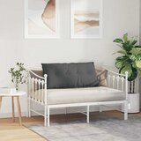  Jastuk za leđa Tamno siva 100 x 19 x 50 cm tkanina | shoptok.hr