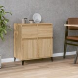  Komoda dimljeni hrast 60x35x70 cm inženirski les | Shoptok.si