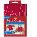  PREGAČA ZA LIKOVNI S RUKAVIMA 43X57 CM FABER-CASTELL 201204 CRVENA BLISTER | Shoptok.si