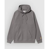 Carhartt WIP Chase Pulover s kapuco porphyry / gold Cene