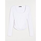 Sinsay Bluza s ukrasnim nabiranjem | shoptok.hr