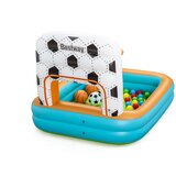 Bestway dječji centar za igru 3 u 1 Kick &amp;#039;N Swish 120x107x84 cm Slike