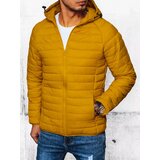 DStreet Kurtka męska przejściowa pikowana żółta | Shoptok.si