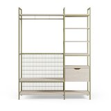 Marckeric Zeleni otvoreni željezni ormar 140x179,5x40 cm Amara – | shoptok.hr