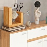 Mömax komoda carmen, bela, barva hrasta | Shoptok.si