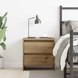  Noćni ormar s ladicama Umjetnički hrast 45 x 34 x 44,5 cm | Eponuda.com