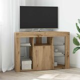  Kotni LED TV ormar 100x40x68cm Umjetnički hrast | shoptok.hr