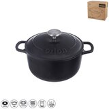 Orion Lonac od lijevanog željeza s poklopcem prikladni za indukcijsko kuhalo 3,3 l LITINA SMALT – | shoptok.hr