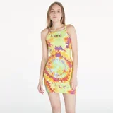 Adidas Obleka Tie-Dyed Dress Yellow/ Multicolor L