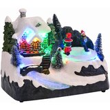  Božićni stol Šareni 16 x 11,5 x 13 cm Plastika | shoptok.hr
