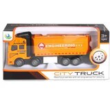 Magic Toys City Truck: Kovinski model štiriosnega tovornjaka s trupom tankerja - s svetlobnimi in zvočnimi efekti | Shoptok.si
