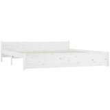  Posteljni okvir s predali bel 200x200 cm, (20647992) | Shoptok.si