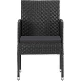 9-dijelni vrtni blagovaonski set crni | shoptok.hr