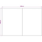  Zamjensko platno za tendu Krem 300 x 250 cm Poliester - Krem 300 x 250 cm | shoptok.hr