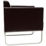 MID.YOU Fotelj Aruba, Temno Rjava | Shoptok.si