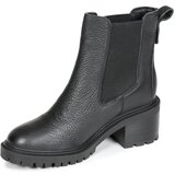 Tommy Hilfiger Škornji Th Leather Chelsea Cleated Heel FW0FW08774 Črna | Shoptok.si