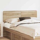vidaXL Vzglavje z vzglavjem Sonoma hrast 140 cm Konstruiran les | Shoptok.si