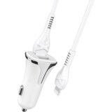 hoco. Avtopolnilec s kablom Lightning, QC, 2 x USB, 3.1 A - Z31 Universe double port, Lightning | Shoptok.si
