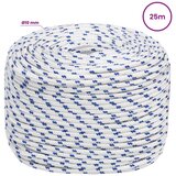  Višenamjensko pomoćno uže 10 mm 25 m Bijela i plava PP - Bijela i plava 10 mm 25 m | shoptok.hr
